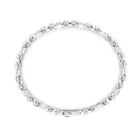 Bracciale Zancan Uomo Cosmopolitan in Argento ESB280-N - ESB280-N